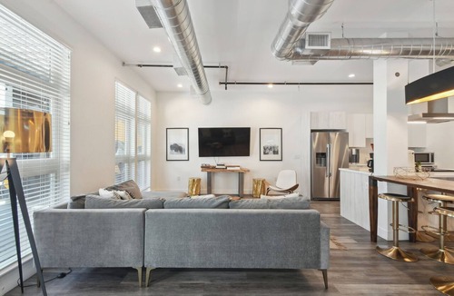 River North Art District Condo | Cowboy Muse | Spacious 3BR RiNo Loft | Walk to Mission Ballroom | Largest