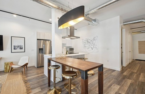 River North Art District Condo | Cowboy Muse | Spacious 3BR RiNo Loft | Walk to Mission Ballroom | Largest