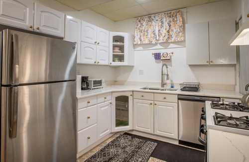 Bronzeville Apartment | Cozy 1-2 BR APT w/fireplace & Patio/Deck