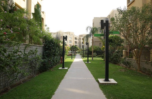 New Cairo House | Cozy 1BR Apartment 88m at The Village Compound near Auc & Point 90 Mall