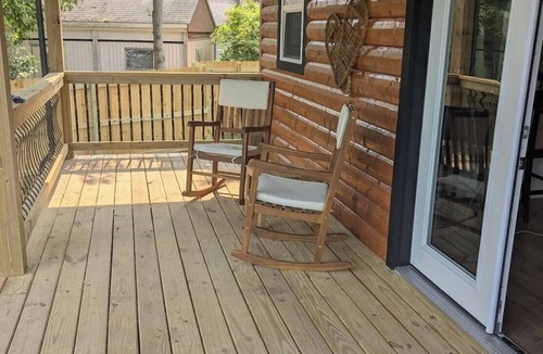 Walkerville Cabin | Cozy 2-bedroom cabin in quaint Walkerville with heat and AC for any season.