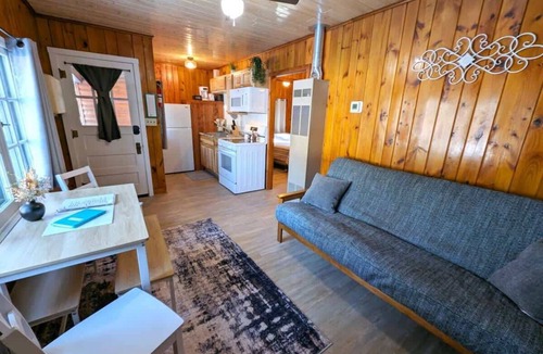Park Rapids Cabin | Cozy 2BR 1BA Cabin #6 Riverside Point Resort