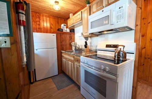 Park Rapids Cabin | Cozy 2BR 1BA Cabin #6 Riverside Point Resort