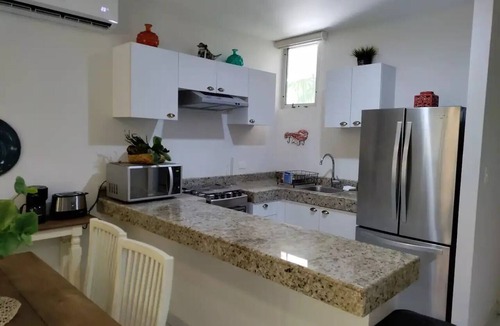 Merida Apartment | Cozy 2BR Apt, 50 meters from the beach with large pool