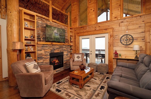 Purlear Cabin | Cozy 3BR/2.5BA Cabin Retreat on Buck Mountain, Purlear