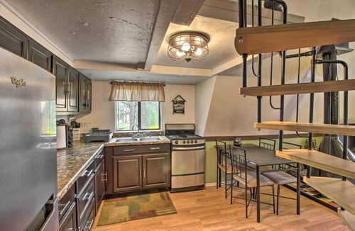 Overgaard Cottage | Cozy A-frame Cabin in Overgaard: Pets Welcome