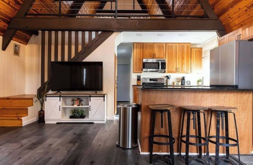 Kachina Village Cabin | Cozy A-Frame with Fenced Yard