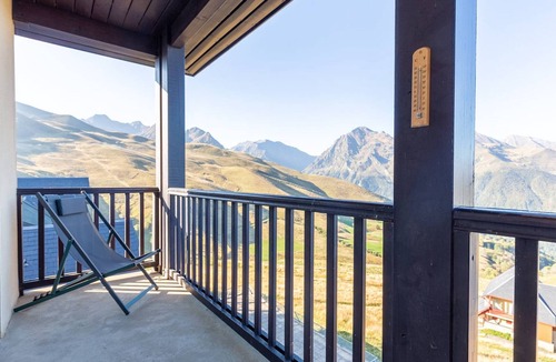 Germ Apartment | Cozy Apartment 8 pax, balcony, parking, 2 bedrooms, Peyragudes station