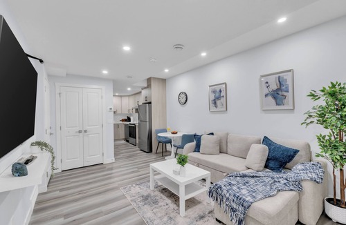 Calgary House | Cozy Basement Hideaway in Cornerstone – 10 Minutes from Calgary Airport