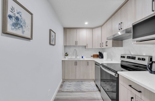Calgary House | Cozy Basement Hideaway in Cornerstone – 10 Minutes from Calgary Airport