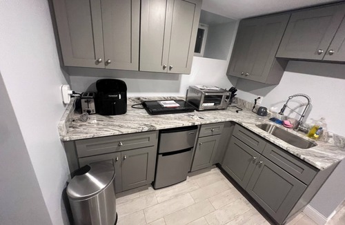 Southern Mattapan Apartment | Cozy basement/studio apartment with kitchenette and bathroom!