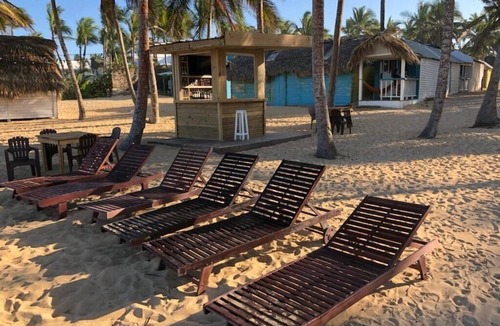 Punta Cana Apartment | Cozy Beach Front bungalow #2. Unspoiled Beach.
