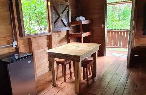 Cachi Cabin | Cozy cabaña overlooking a beautiful valley. Finca Fajardo Lodge. Rustic Cabin#1