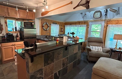 Elcho Cabin | Cozy cabin just steps away from Upper Post Lake. Pet friendly with a small fee!
