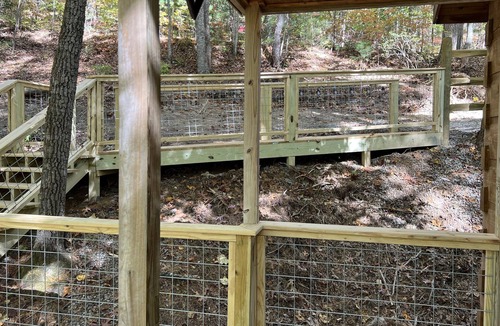 Millers Creek Cabin | Cozy Cabin private retreat, screened in porch, nice deck and firepit