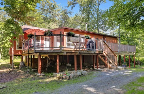Parham Cabin | Cozy Cabin w/Central Heat/Fireplace/Game Room/Snowshoes. 45 min. N. of Kingston