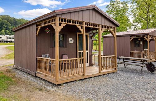 Mifflinburg House | Cozy Cabin Within Campground