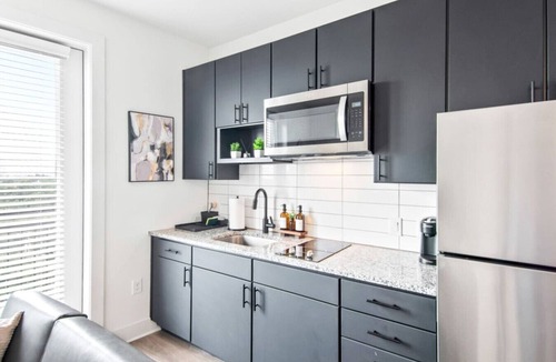 Neartown Condo | Cozy Downtown Suite | Rooftop Lounge, Pool & Gym