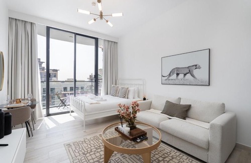 Al Barsha Apartment | Cozy & Elegant Studio, Oxford Gardens Arjan