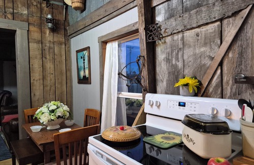 Protem Cabin | Cozy Farm Cabin, Rustic Charm/Luxury/couples Romantic getaway/Hot Tub