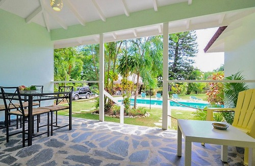 Urbanizacion Tavarez House | Cozy guest-friendly bungalow immersed in tropical garden, steps to everything