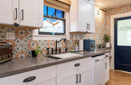 Coronado House | Cozy historic home centrally located. Pet friendly! Beautiful outdoor fireplace.