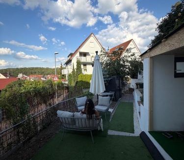 Botnang-Ost House | Cozy House in Stuttgart Botnang park free at street