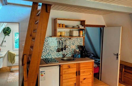 Eibenstock Cabin | Cozy hut 'Tannengrün' in the middle of the forest. Pet friendly!