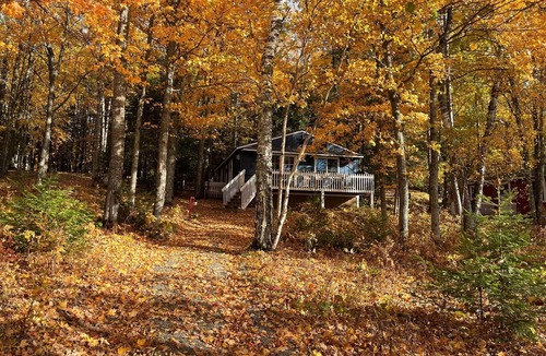 Iron River Cottage | Cozy, lake front cabin on beautiful Stanley Lake