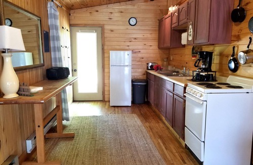 Emily Cabin | Cozy Lake Front Cabins For A Wonderful Summer, Fall and Winter fun Get Away!