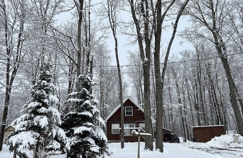 Germfask Cabin | Cozy Lakeview cottage - Ideal ice fishing, snowmobiling