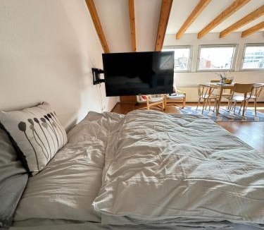 Friedrichstadt Apartment | Cozy loft with a view, central, close to tradefair