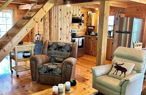 Spring Mills Cabin | Cozy Log Cabin/Penn State Football/20 Minutes to State College, PA