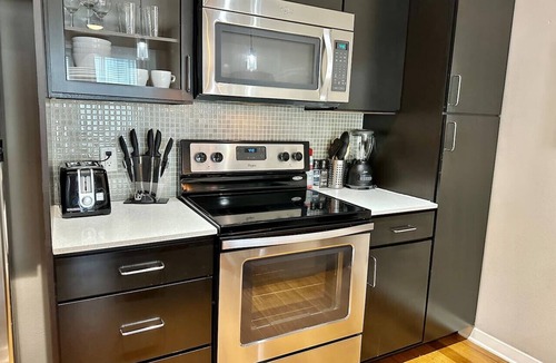 Texas Medical Center Apartment | Cozy Mid Century Modern |MD Anderson| FREE Parking