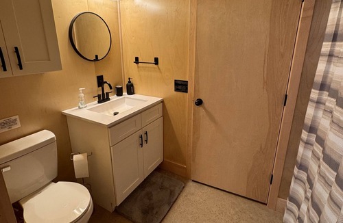 North Bend Cabin | Cozy modern cabin in the woods. 5+ acres. 16 min's to Hyner. 1hr PSU. EV CHARGER