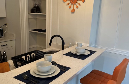 Columbia-Tusculum Apartment | Cozy Modern Suite | Columbia Tusculum Patio