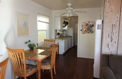 Mission Beach Cottage | Cozy Ocean Front/View Beach Cottages- 4 cottages rented together- Sleeps 16-20