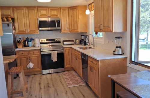 Plainville House | Cozy ranch house located six minutes from downtown Wisconsin Dells.