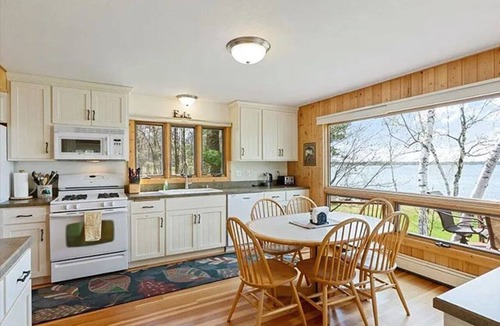 Aitkin House | Cozy retreat on TWO Lakes for the price of one! 4 beds 3 baths + sauna
