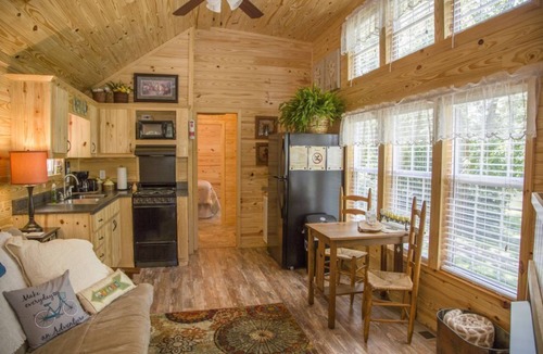 Barren Springs Cabin | Cozy Riverfront Tiny Home! Couple's Retreat - 1BS2
