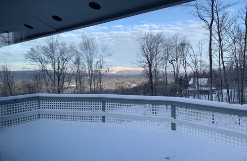 Stratton Mountain House | Cozy ski home with amazing views of Stratton & Bromley Mountains.