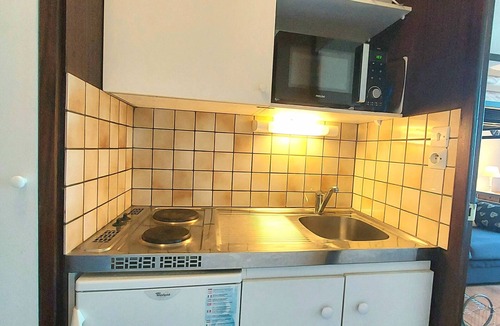 Plagne Centre Apartment | Cozy studio for 2 with direct slope access in Plagne Centre