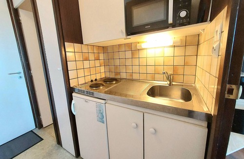 Plagne Centre Apartment | Cozy studio for 2 with direct slope access in Plagne Centre
