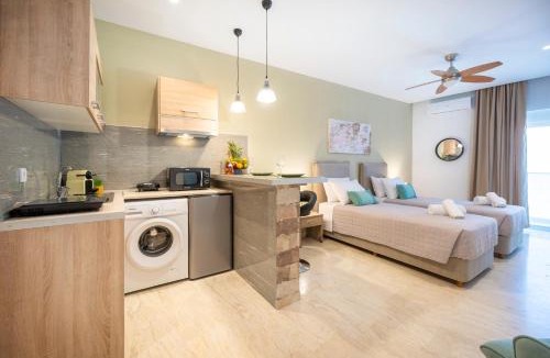 Kardamena Apartment | Cozy Studio - 3 min Walk to Beach - Diamond 4