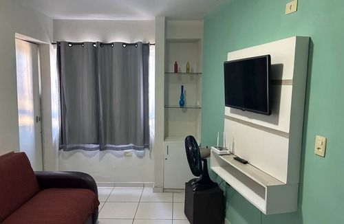 Boa Vista Apartment | Cozy studio apartment, close to everything, kitchen with lots of utensils.