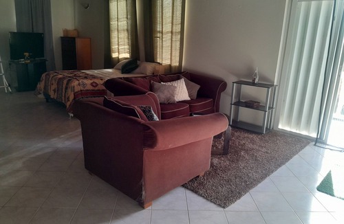 Roseau Apartment | Cozy studio apartments with beautiful garden and ocean view. Self contained.