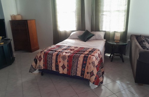 Roseau Apartment | Cozy studio apartments with beautiful garden and ocean view. Self contained.