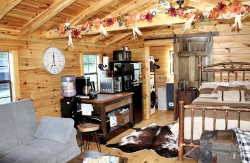 Kerr Cabin | Cozy Studio Cabin Surrounded by Nature for a Peaceful Getaway near Gallipolis, Ohio