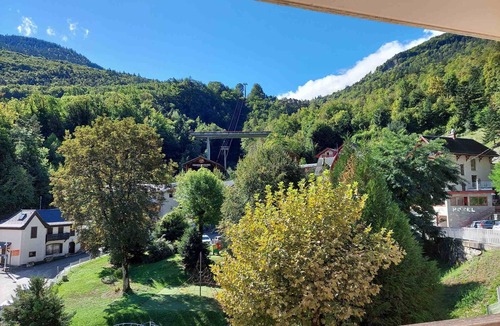 Brides-les-Bains Apartment | Cozy studio for 2, balcony and wifi in Brides-les-Bains