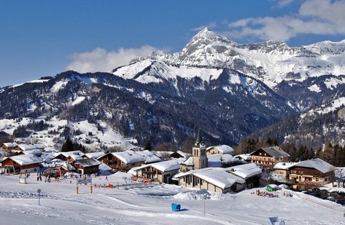 Cohennoz Apartment | Cozy studio for 4 at the foot of the slopes, pets allowed, parking
